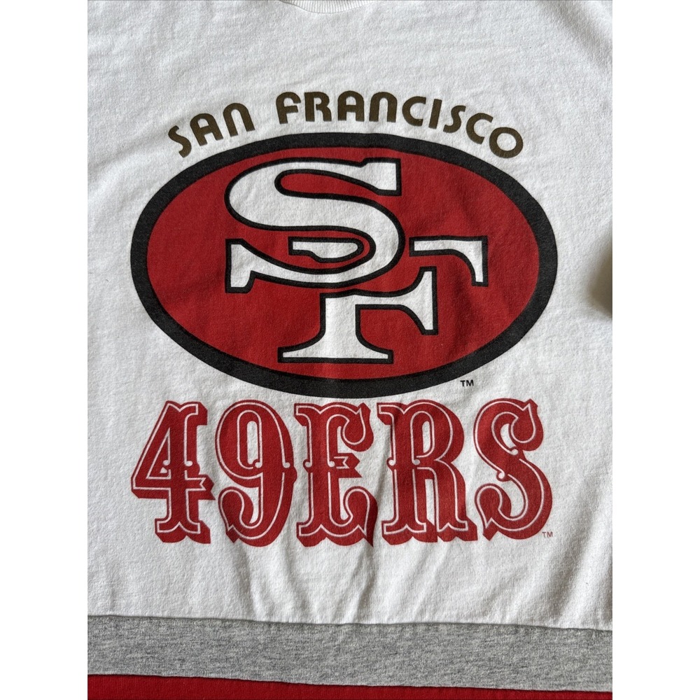 Vintage San Francisco 49ERS Nutmeg Shirt XLarge  Niners NFL 90's Streetwear Cali - Picture 4 of 9